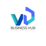 red and blue modern digital printing service business initial sd logo